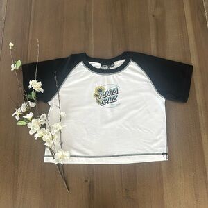 Santa cruz cropped shirt
